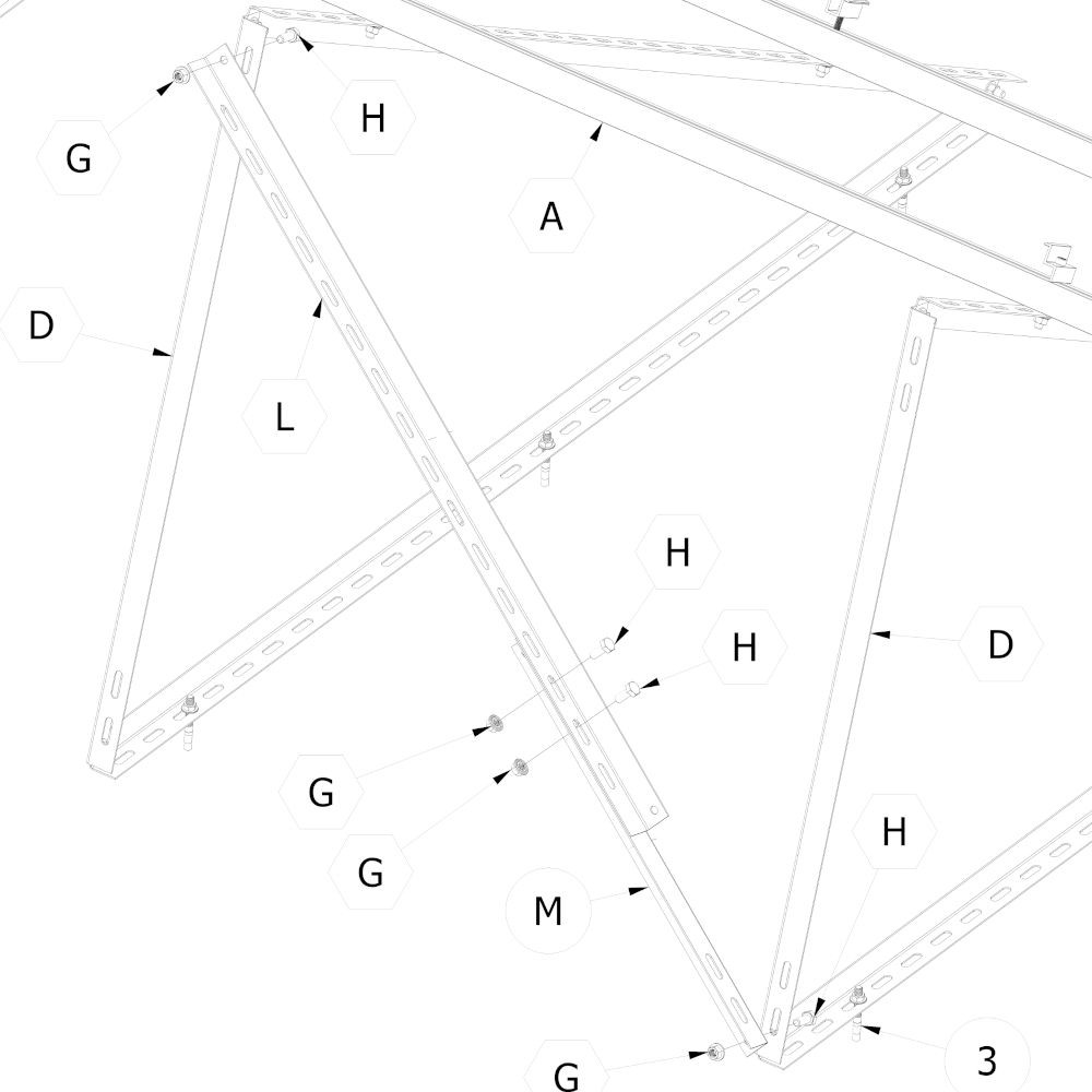 Magnelis® universal crossbeams