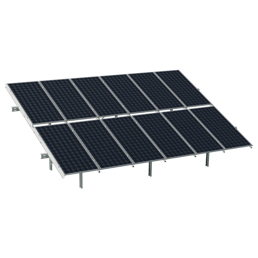 Konstrukcja gruntowa FWD2 HBM 2x6 PION Bifacial Budmat