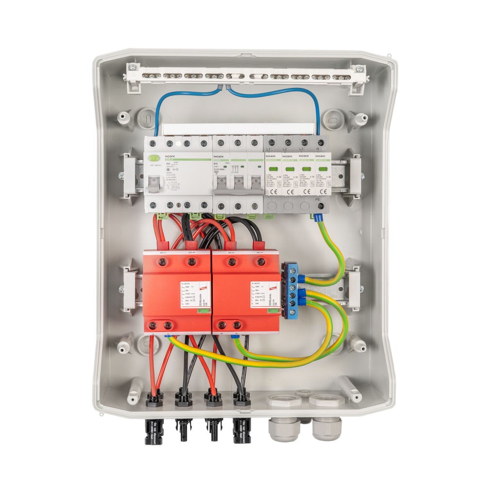 SOL- 827 T1+T2 T2 2/1 prefabricated DC AC Consumer Units