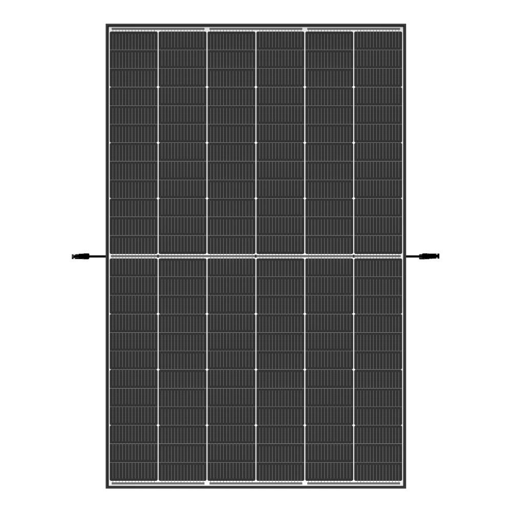 Modulo fotovoltaico 450 W Vertex S+ Dual Glass N-Type Black Frame Trina