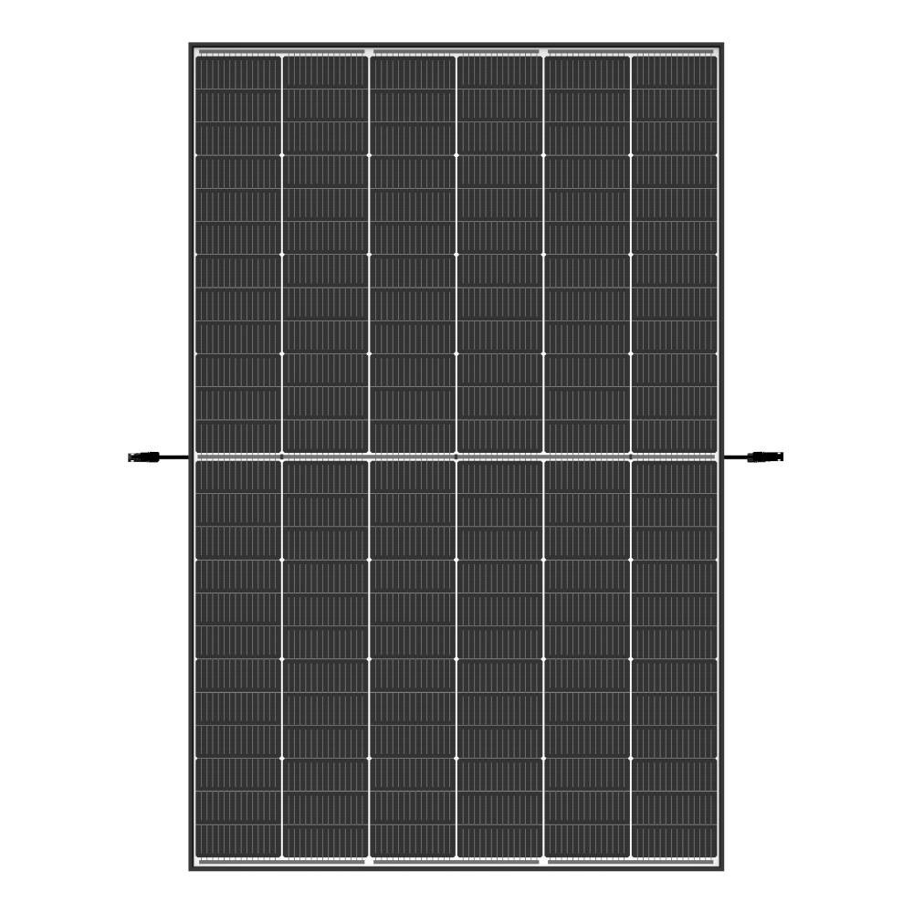 Modulo fotovoltaico 455 W Vertex S+ Dual Glass N-Type Black Frame Trina